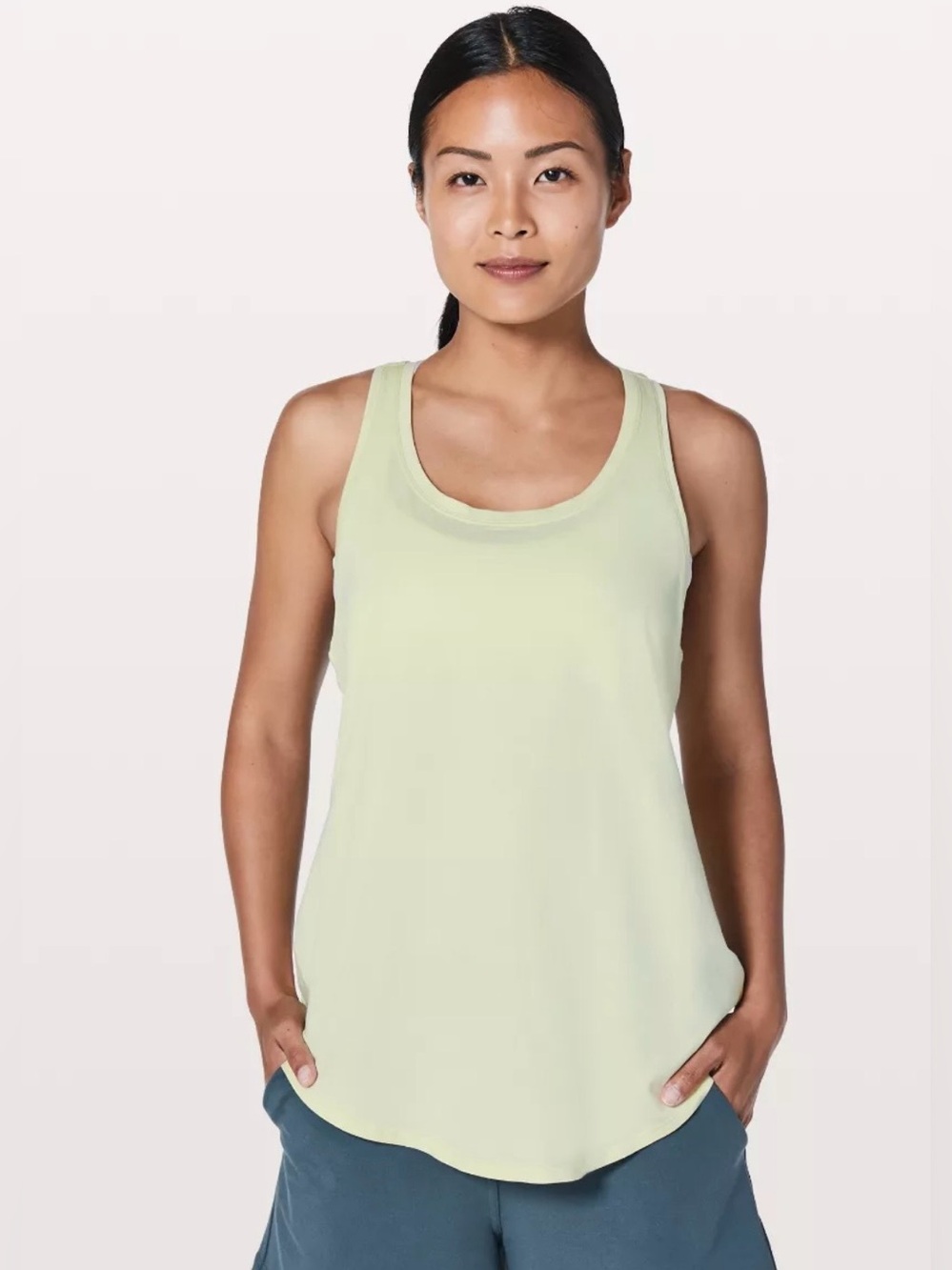 Lululemon|Light Green Racerback Tank Top,size medium•••LOVE Tank,Lounge casual